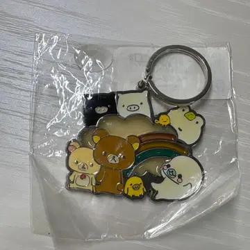 리락쿠마와 산엑스 캐릭터 페스티벌 메탈 키링