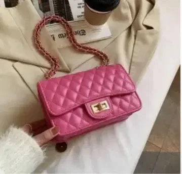 새상품 숄더백 로즈