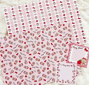 미개봉 타이니 참 디자인 페이퍼 & 메모장 askme