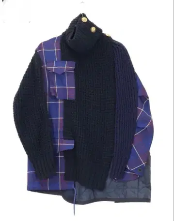 sacai 사카이 18AW18-04156 울 자켓 [ 가격 인하 불가 ]