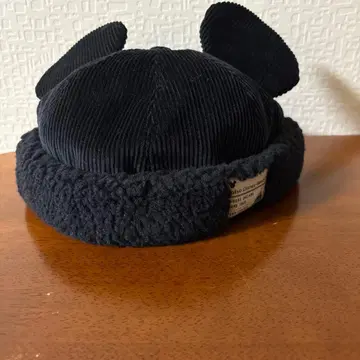 미키마우스 보아캡 블랙 디즈니