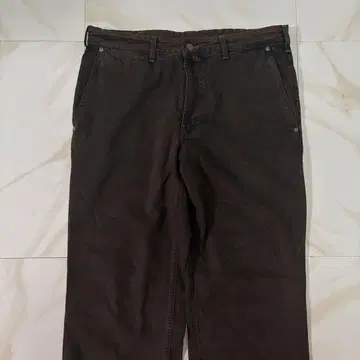 구제 의류 zegnasport 데님 다크 브라운 와이드 데님 팬츠