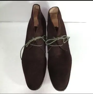 리갈 다크 브라운 스웨이드 처카 부츠