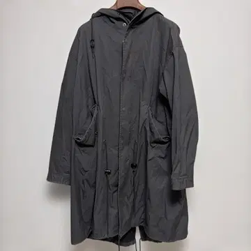 Uniqlo U 유니클로 모즈 코트 차콜 그레이 L