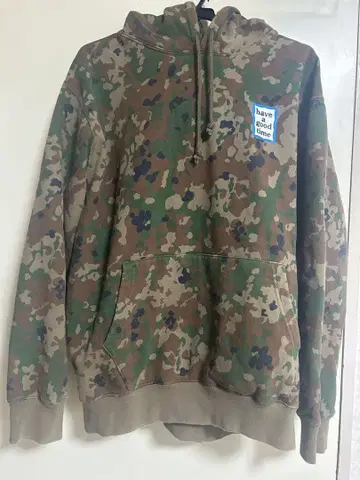have a good time 카모플라쥬 후드티 XL