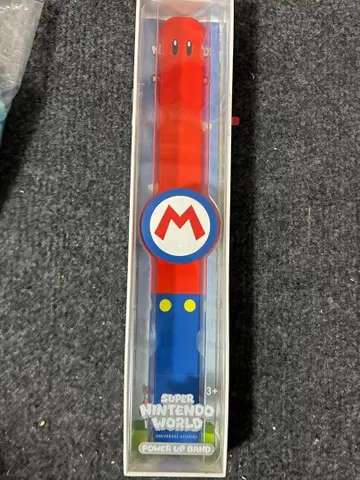 USJ 파워업 밴드 마리오 슈퍼 닌텐도 월드