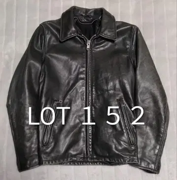 [ LOT152 ] 레어템 schott 싱글 라이더 ( 34 ) 블랙