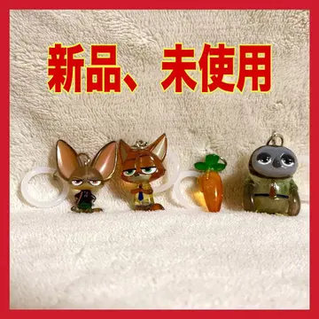 주토피아 메지루시 액세서리 가챠 피닉 닉 당근 플래시