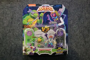 도나텔로 vs 벅스터 스톡맨 TMNT 버서스 팩 [ AKEDO ]