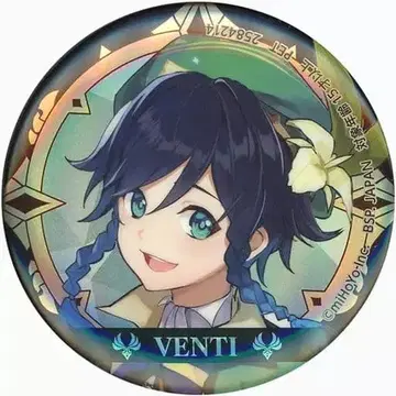 원신 홀로그램 캔뱃지 벤티