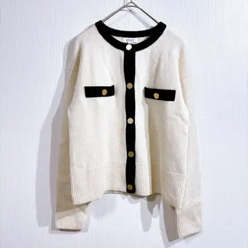 PLST 플라스테 엑스트라 파인 메리노 미들 게이지 울 가디건