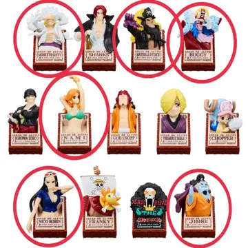 초코 서플리 원피스 피규어 6세트