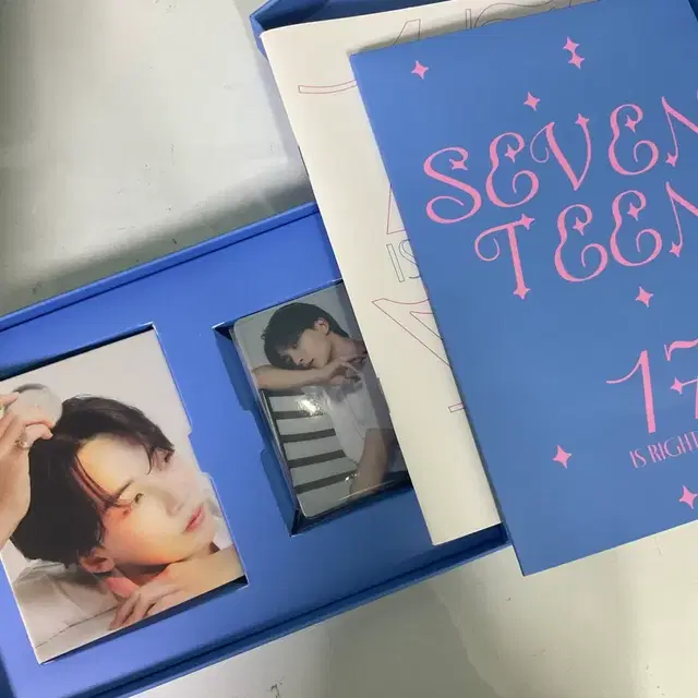 세븐틴 SVT IS RIGHT 캐럿반 윤정한 앨범+포카