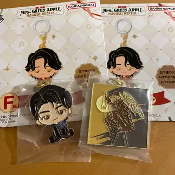 Mrs. GREEN APPLE 1번 복권 F상 메탈 참 와카이 달링