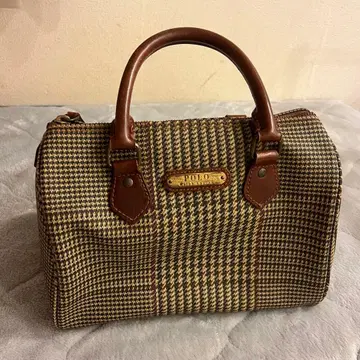 폴로 랄프 로렌 미니 보스턴 빈티지 백