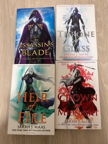 Throne of Glass 시리즈 4권 세트