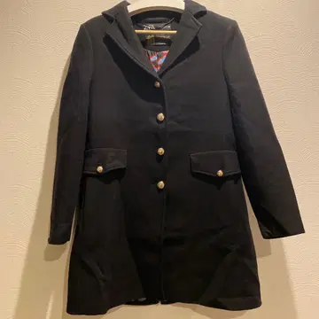 ZARA MANTECO 골드 버튼 코트 모로코 제조 M 사이즈