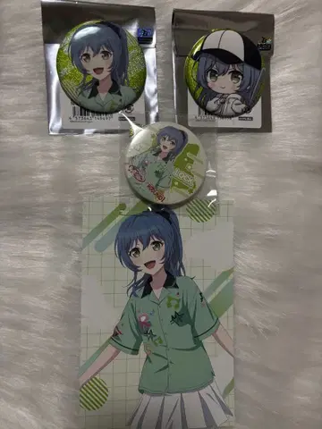 BanG Dream! 뱅드림 라운드 원 캔뱃지 락