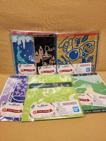 제일복권 Mrs. GREEN APPLE G상 자카드 타월 6종류 컴프