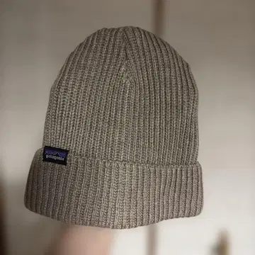 patagonia 파타고니아 베이지 니트 모자