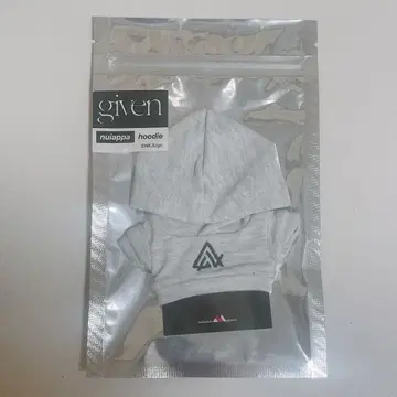 기븐 노이타미나 어패럴 밴딩 로고 빅 실루엣 후드티 인형 옷