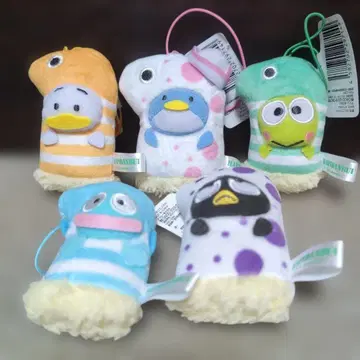 산리오 하피단부이 친어항 마스코트 5개