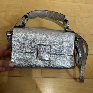 롤리스타 실버 미니 숄더백