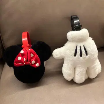디즈니 미키 미니 귀도리 2개 세트