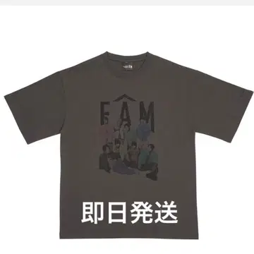 타임리스 티셔츠 FAM 차콜 그레이