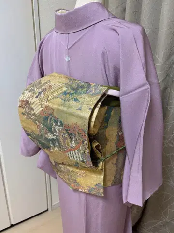 후쿠로 오비 풍경화