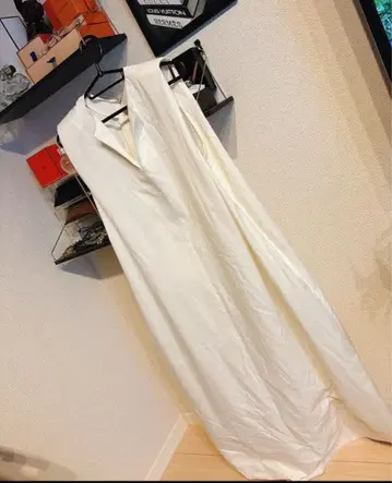 AMLILE 아믈릴 슬리브리스 롱 셔츠 원피스