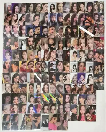 aespa 카리나 지젤 윈터 닝닝 트레이딩 카드 세트