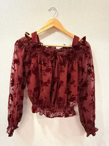 snidel 오프숄더 상의 가을 겨울