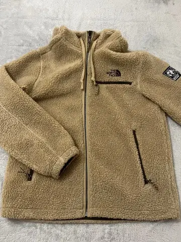 더 노스페이스 플리스 자켓 베이지