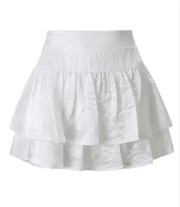 threetimes 스커트 미니스커트 치마바지 화이트 화이트