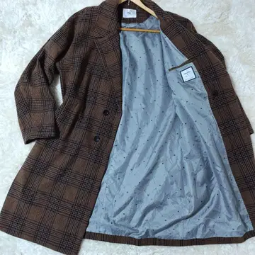 새상품급 타케오 키쿠치 체스터 코트 글렌체크 M 사이즈 GIGATEX