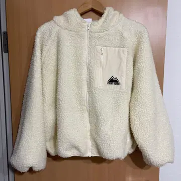 FIRST DOWN 플리스 자켓 LL 크림