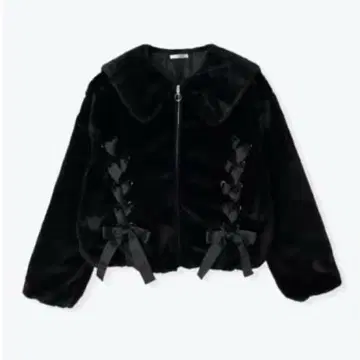 NOEMIE 세일러 자수 스핀들 퍼 블루종 노에미 양산형 지뢰