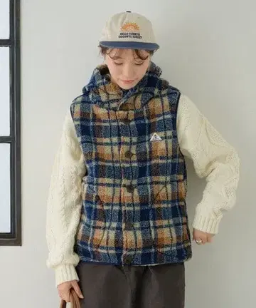 GEVACO 보아 플리스 후드 베스트