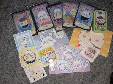 치이카와 카드, 씰 등