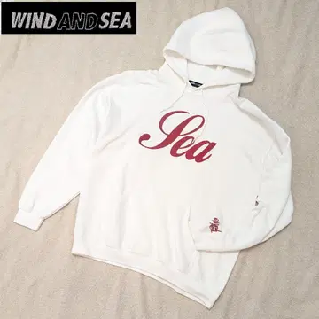 레어 WIND AND SEA 라메 로고 후드티 M 사이즈