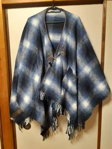 타미힐피거 판초 블루 계열