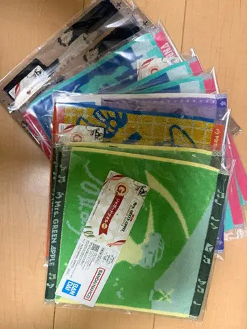 반다이 타월 8장 세트