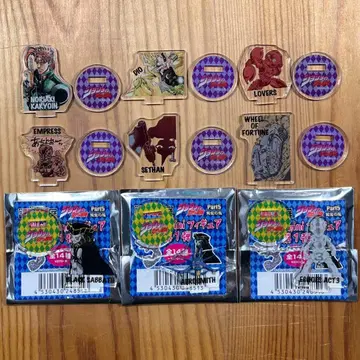 죠죠의 기묘한 모험 아크릴 miniSTANDS 세트 2