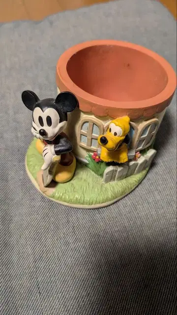 미사용 미키 플루토 미니 플랜터 카토코게이