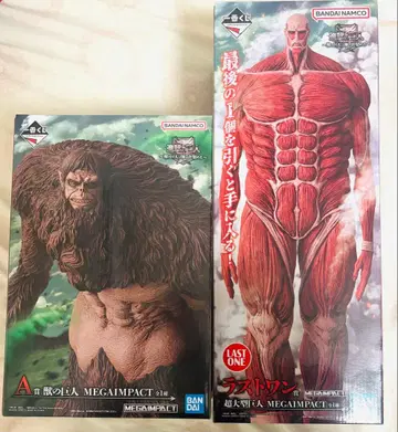 진격의 거인 제일복권 피규어 A상 짐승의 거인 라스트 원상 초거대 거인