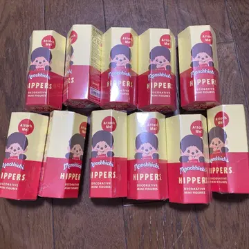 HIPPERS Monchhichi 히퍼스 몽치치 11개 미개봉 새상품