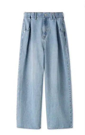 SNIDEL 턱 와이드 데님 팬츠 SWFP242048 0 사이즈