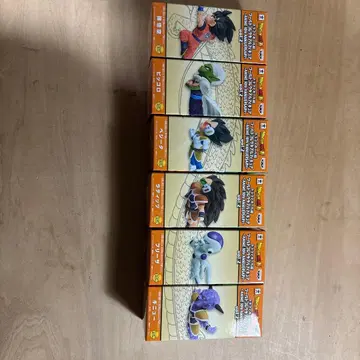 드래곤볼 피규어 세트 6체