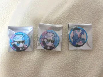 성인 남성 3인조 월피스 카터 캔뱃지 3개 세트